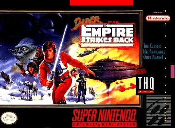 Super Star Wars - The Empire Strikes Back (USA) (Rev 1) box cover front